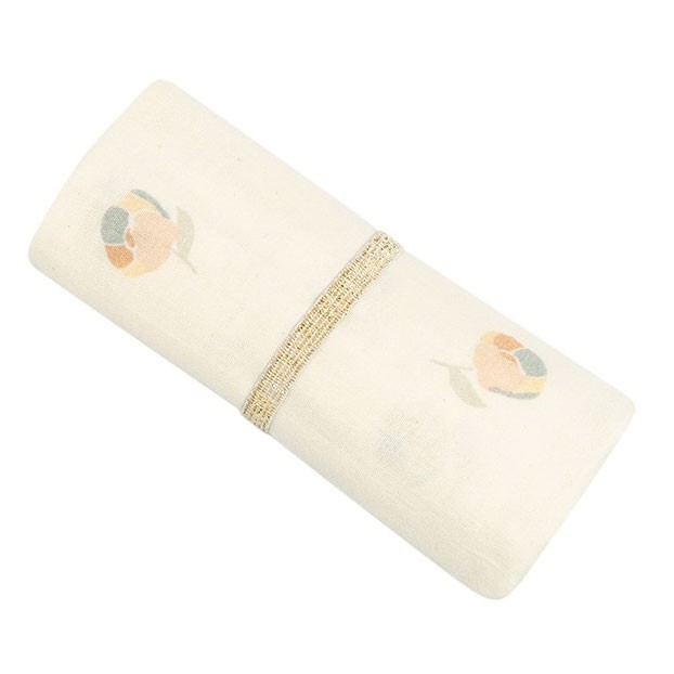 Nobodinoz - Baby Love Swaddle Blossom