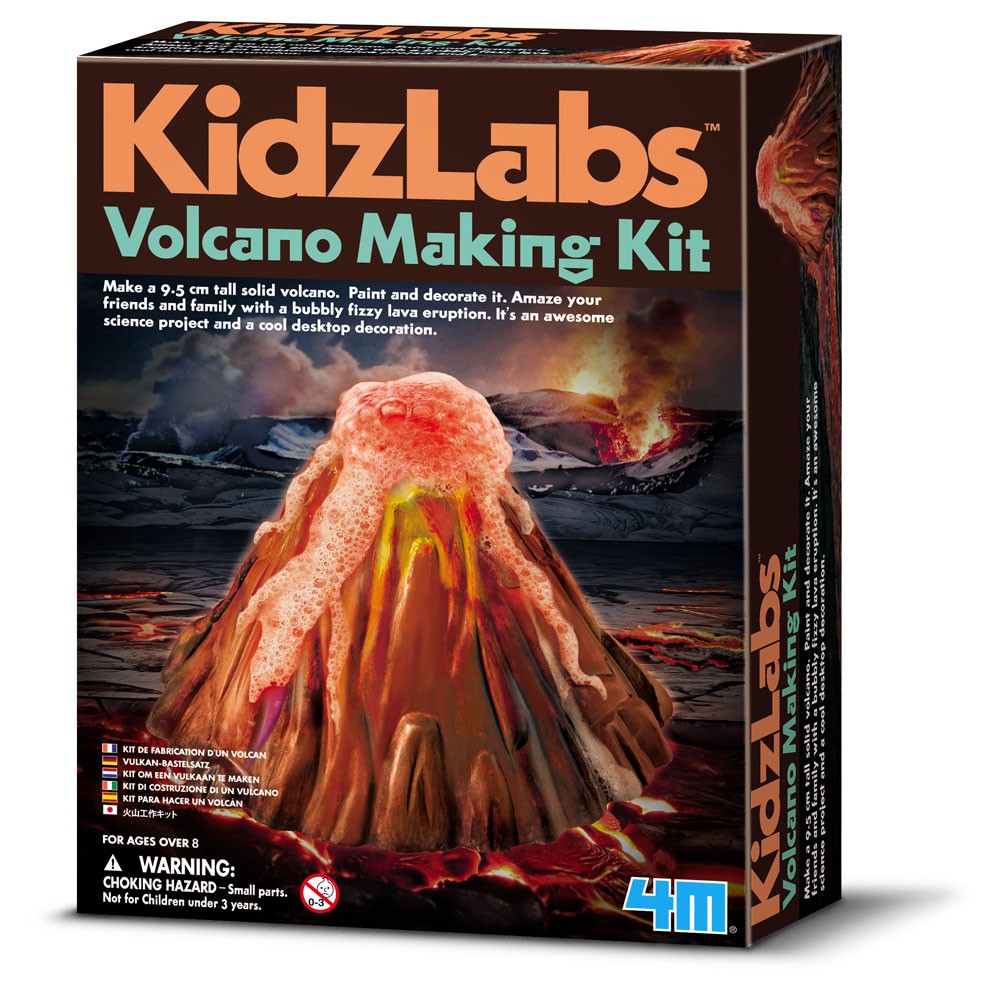 4M Kidzlab - Vulkan Bastelset