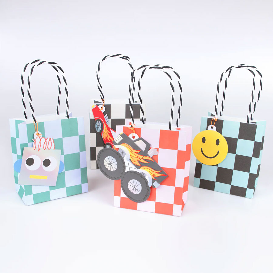 Meri Meri - Geschenktüten "Toybox" - 8 Stk