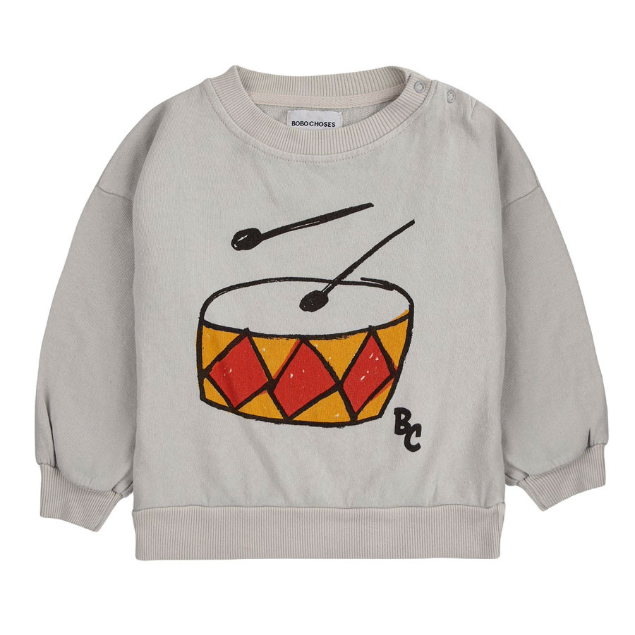 Bobo Choses - Baby Sweatshirt - Play the Drum