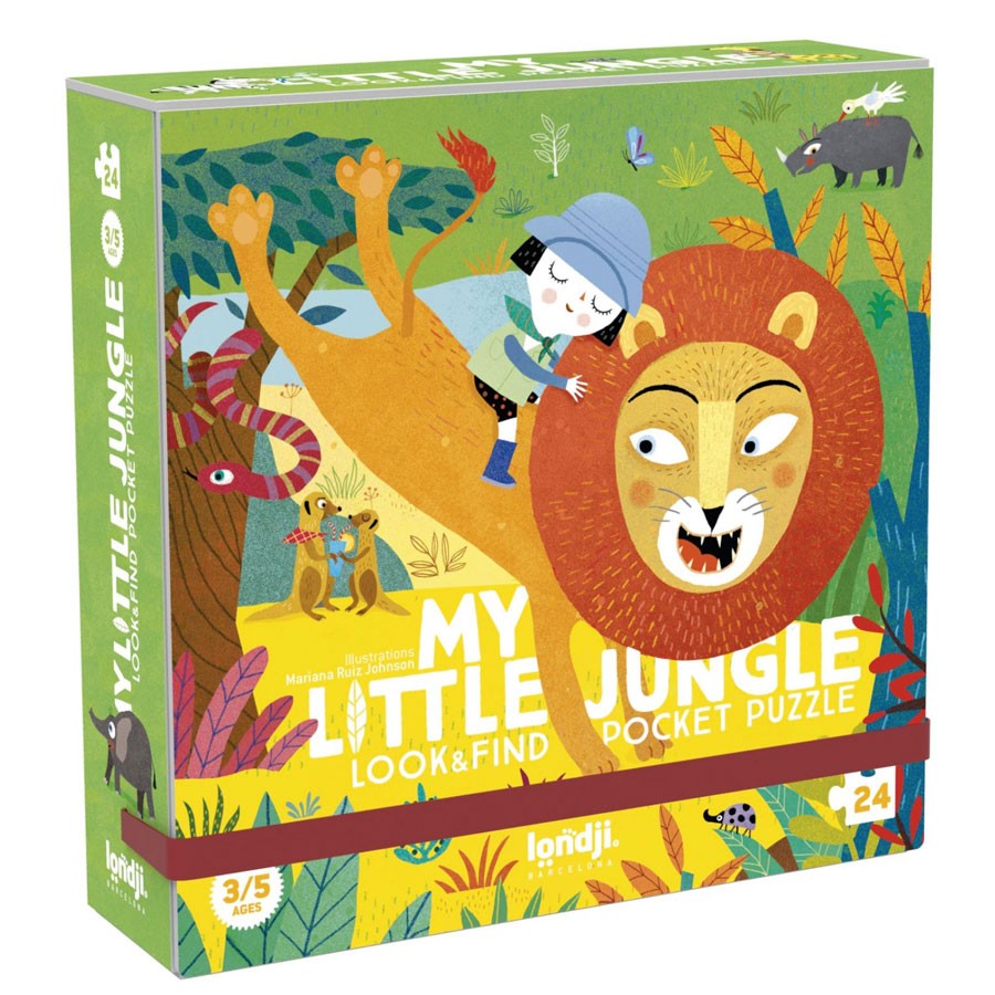 Londji - Pocket Puzzle "My little Jungle"
