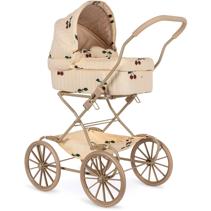 Konges Slojd - Puppenwagen GLITTER - Kirschen