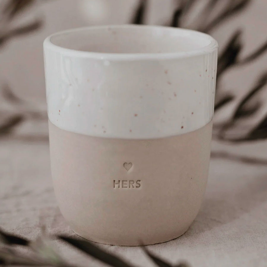 Eulenschnitt - Becher Hers