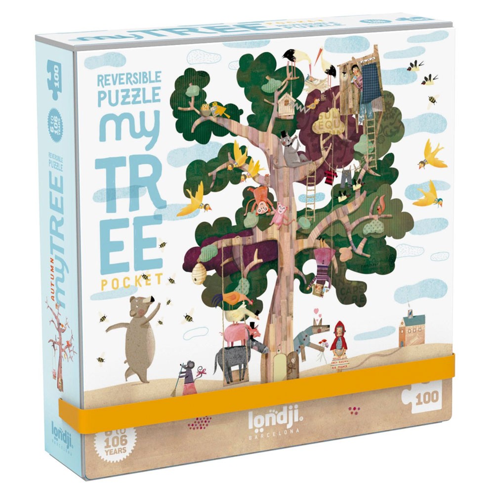 Londji - Pocket Puzzle "Mein Baum"