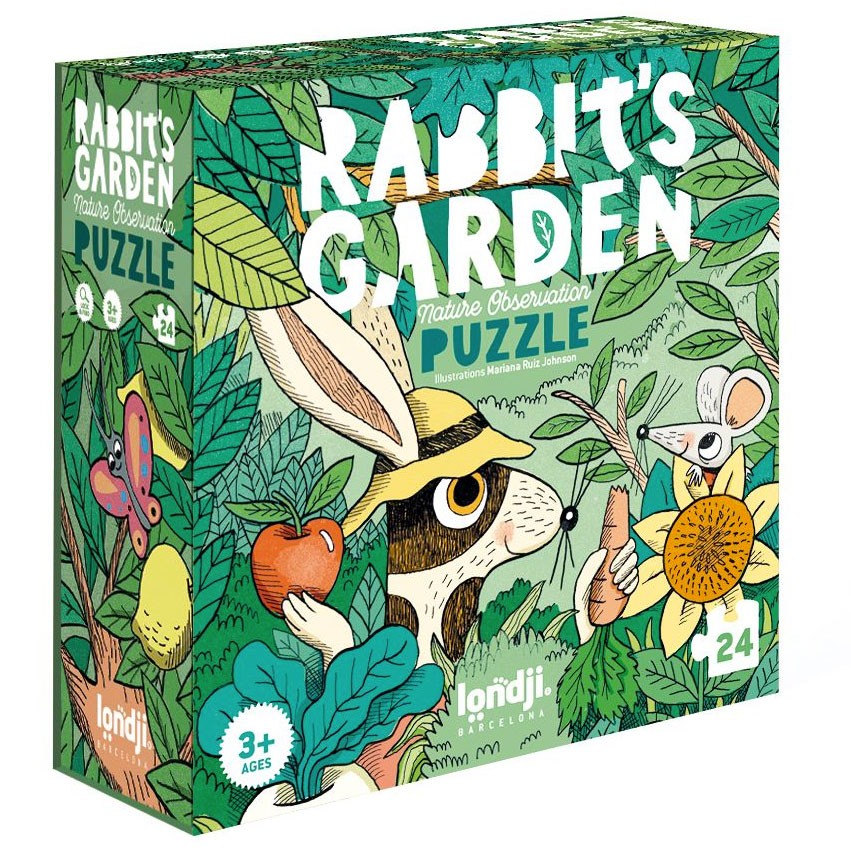 Londji - Puzzle Rabbit's Garden