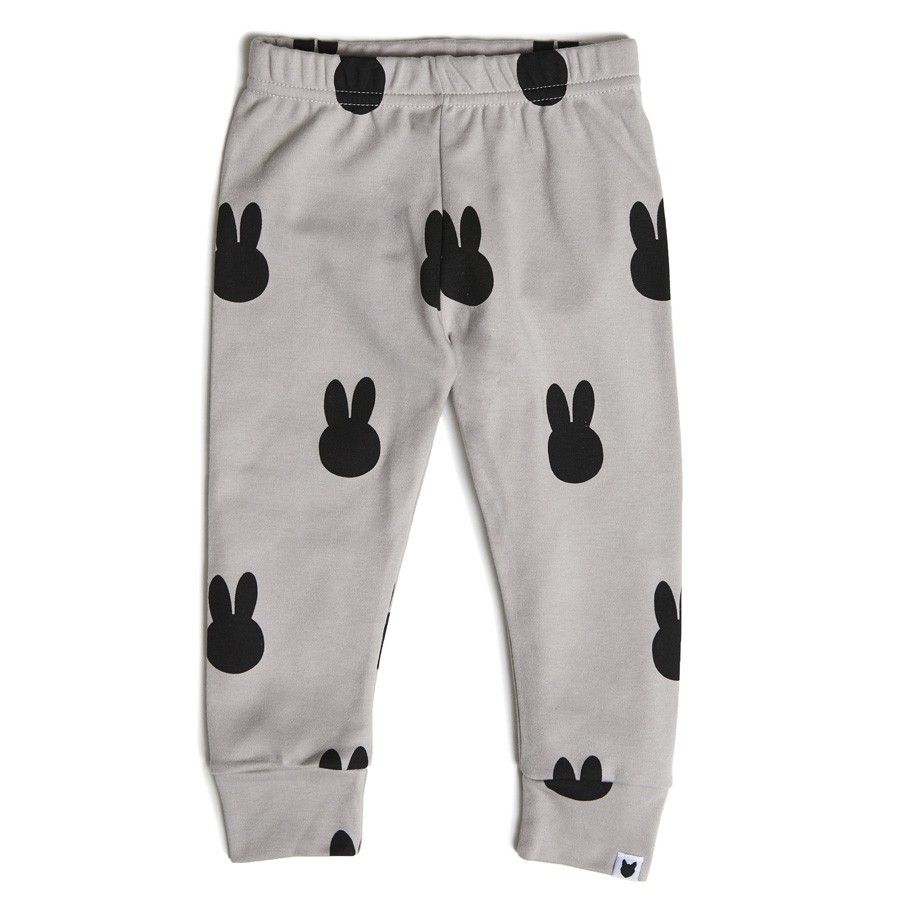 Tobias & the Bear - Miffy Leggings Mausgrau