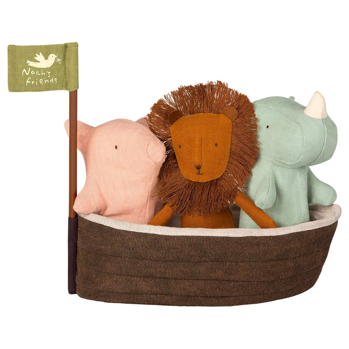 Maileg - 3er Set Babyrasseln "Arche Noah"