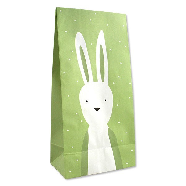 Ava & Yves - Geschenktüte "Hase" Grün
