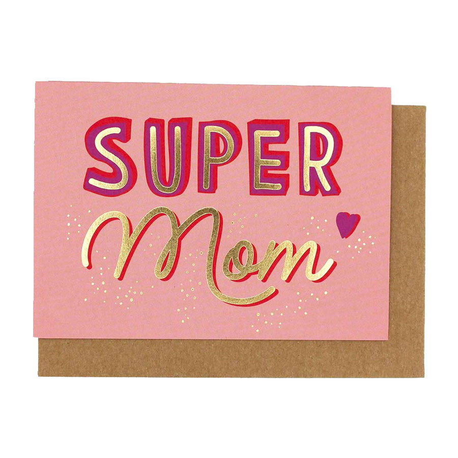 Ava & Yves - Klappkarte Super Mom