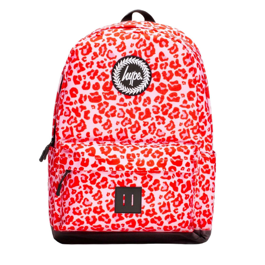 Hype - Rucksack Red Leopard