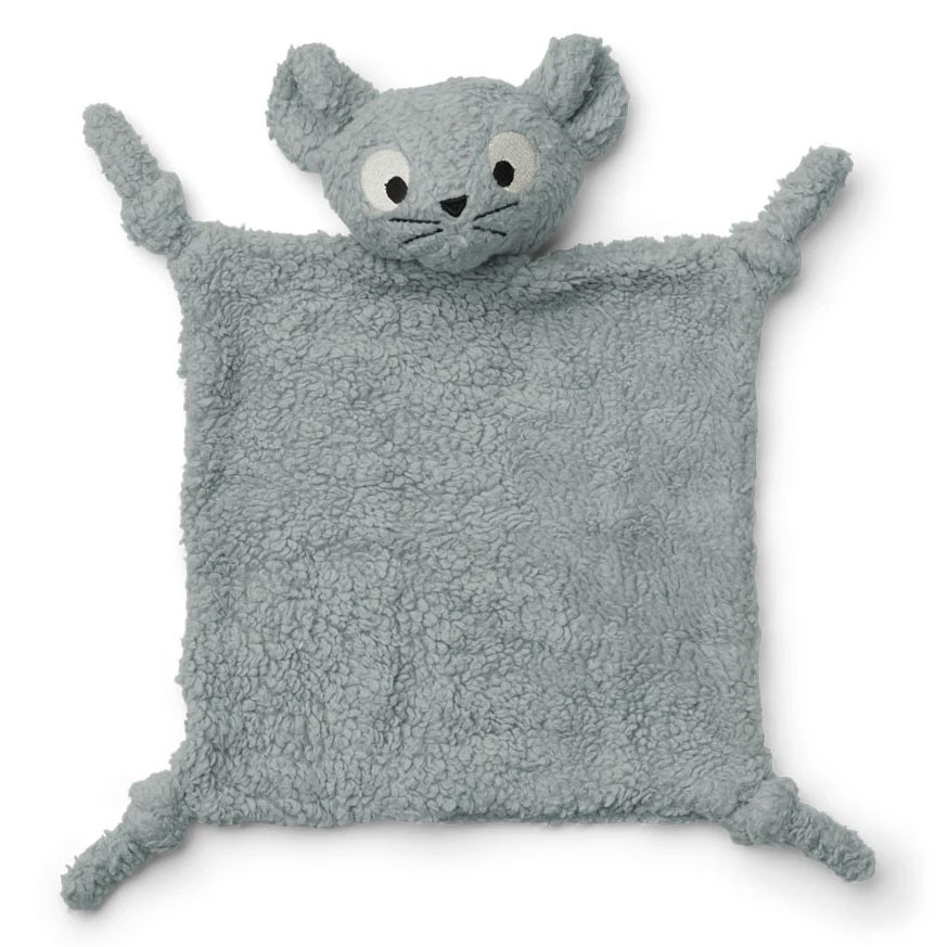 Liewood - Kuscheltuch Lotte Mouse Blue Fog