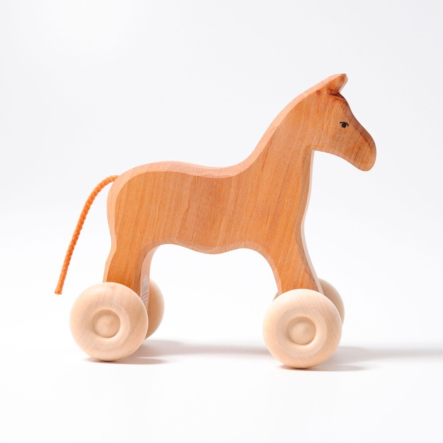 Grimm's Wooden Toys - Wooden Horse Tony