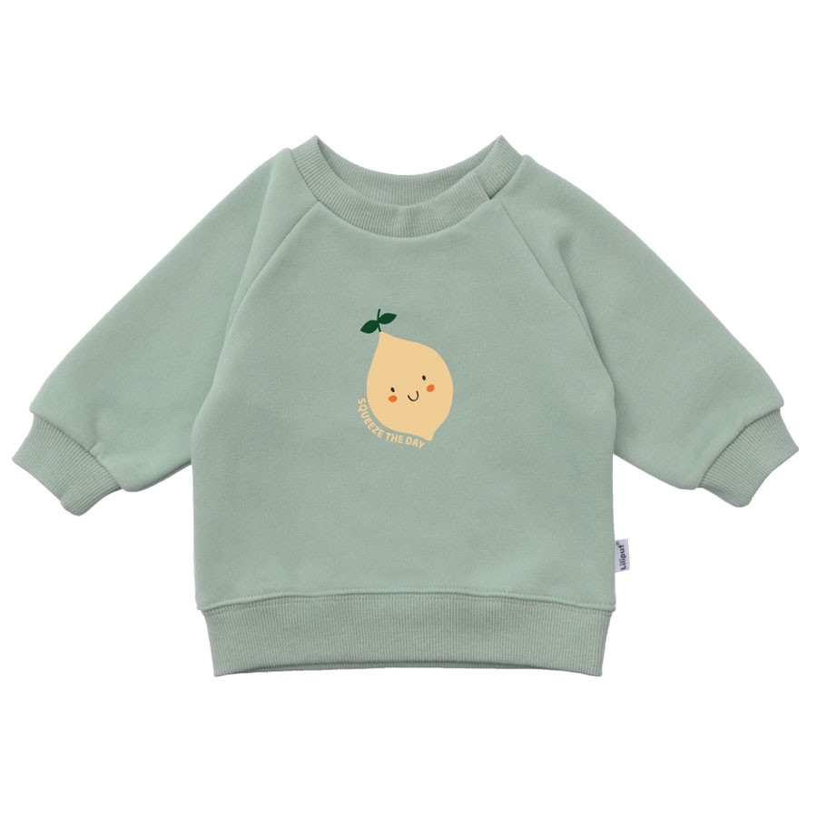 Pullover Zitrone - Schilfgrün