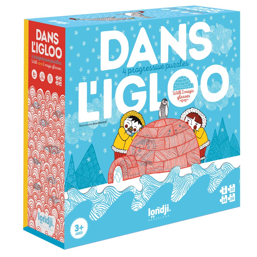 Londji - 4 Magische Puzzles "Im Igloo"