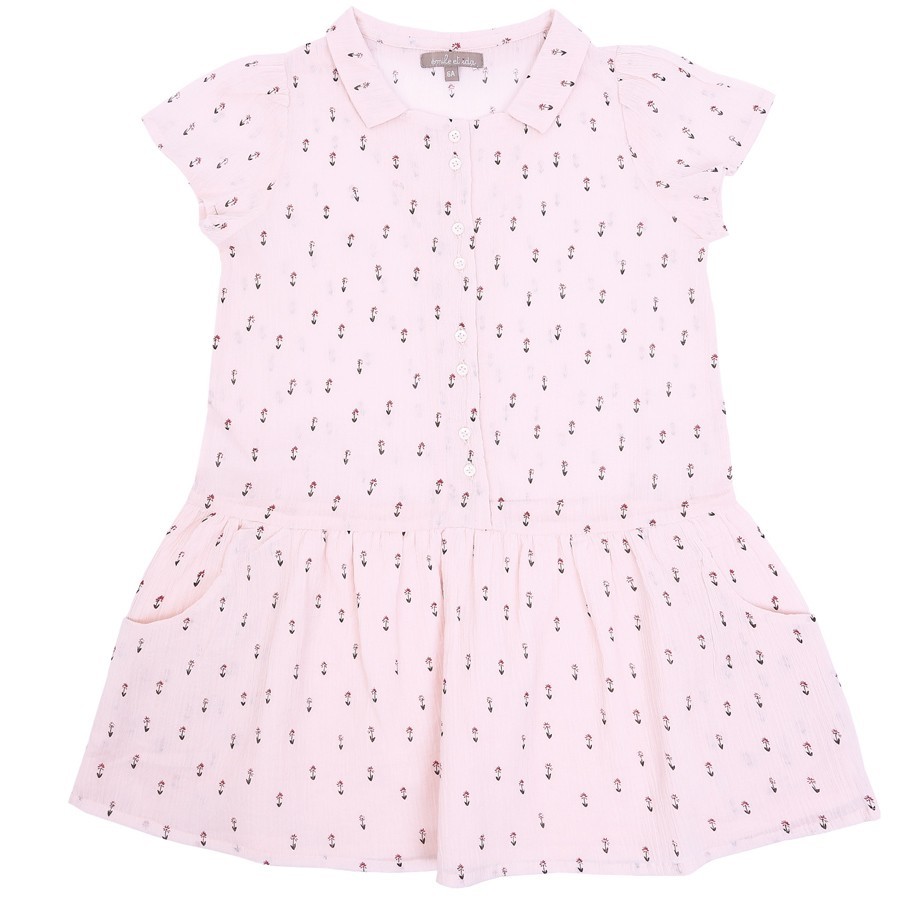 Emile et Ida - Kleid mit Blumenmuster