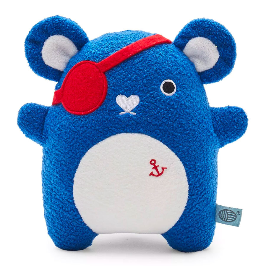 Noodoll - Bär Pirat mit Augenklappe - Ricehaddock