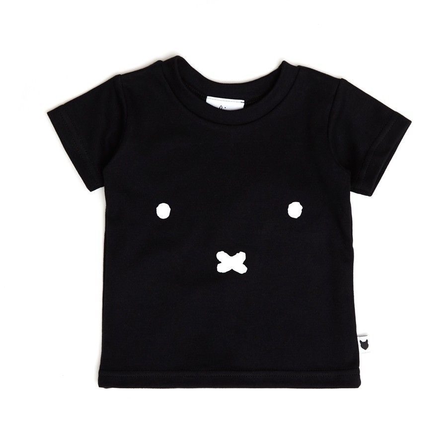 Tobias & the Bear - T-Shirt "Miffy" Schwarz