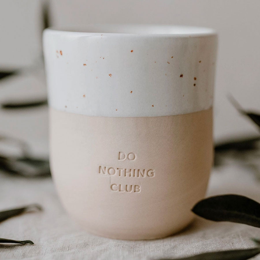 Eulenschnitt - Becher Do Nothing Club