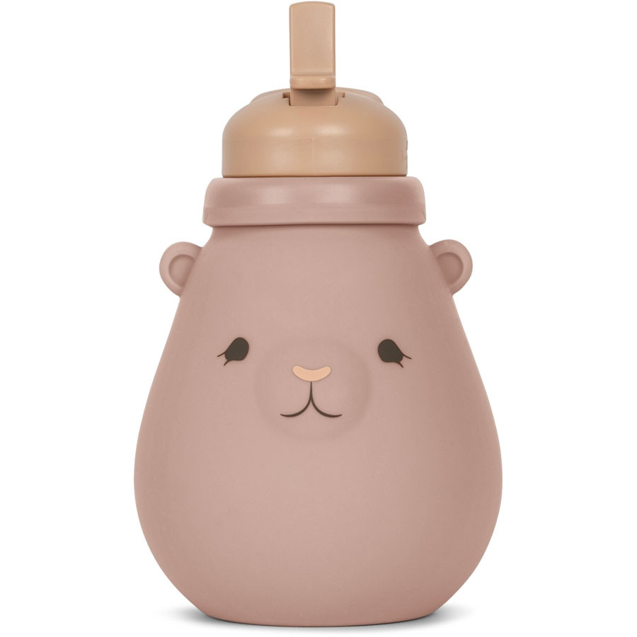 Konges Slojd - Trinkflasche "Teddy" Blush