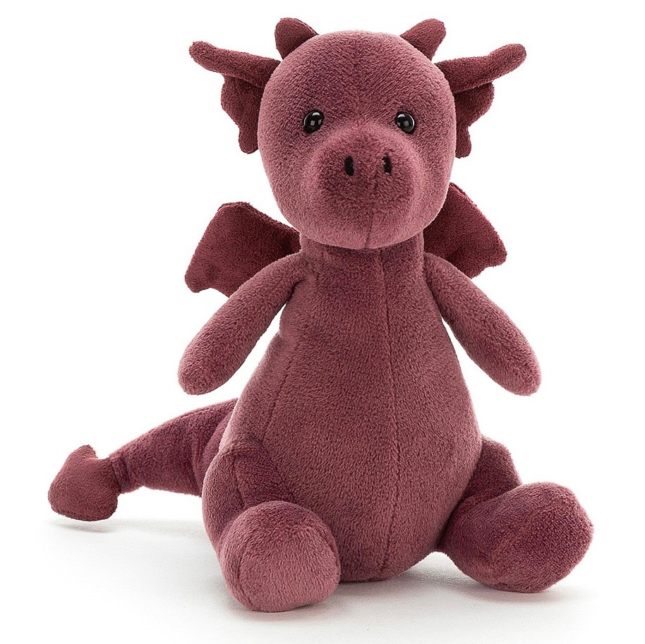 Jellycat - Kleiner Drache Violett 16cm