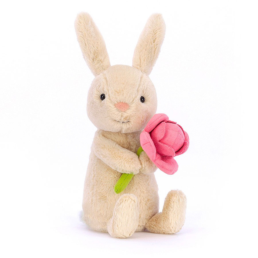 Jellycat - Bonnie Bunny mit Pfingstrose