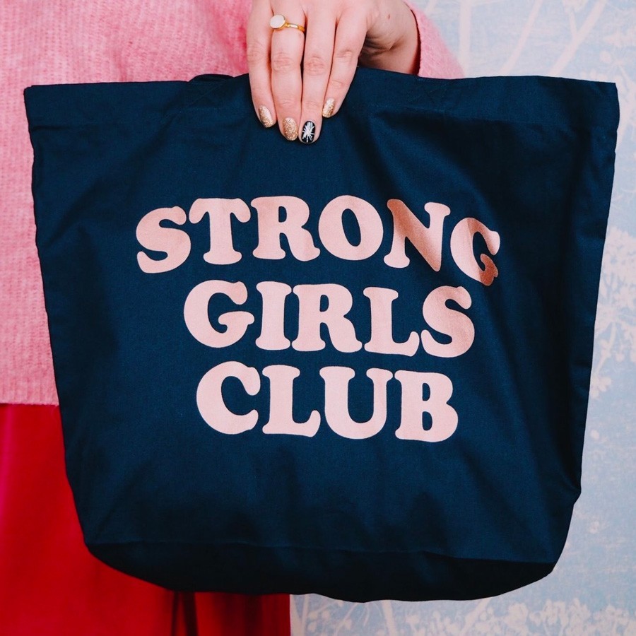 Muthahood - Strong Girls Club Tasche in Blau