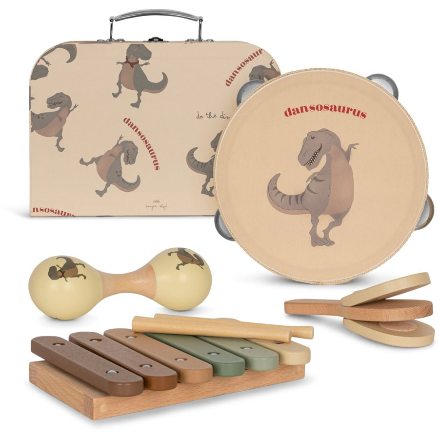 Konges Slojd - Musik Set "Dansosaurus"