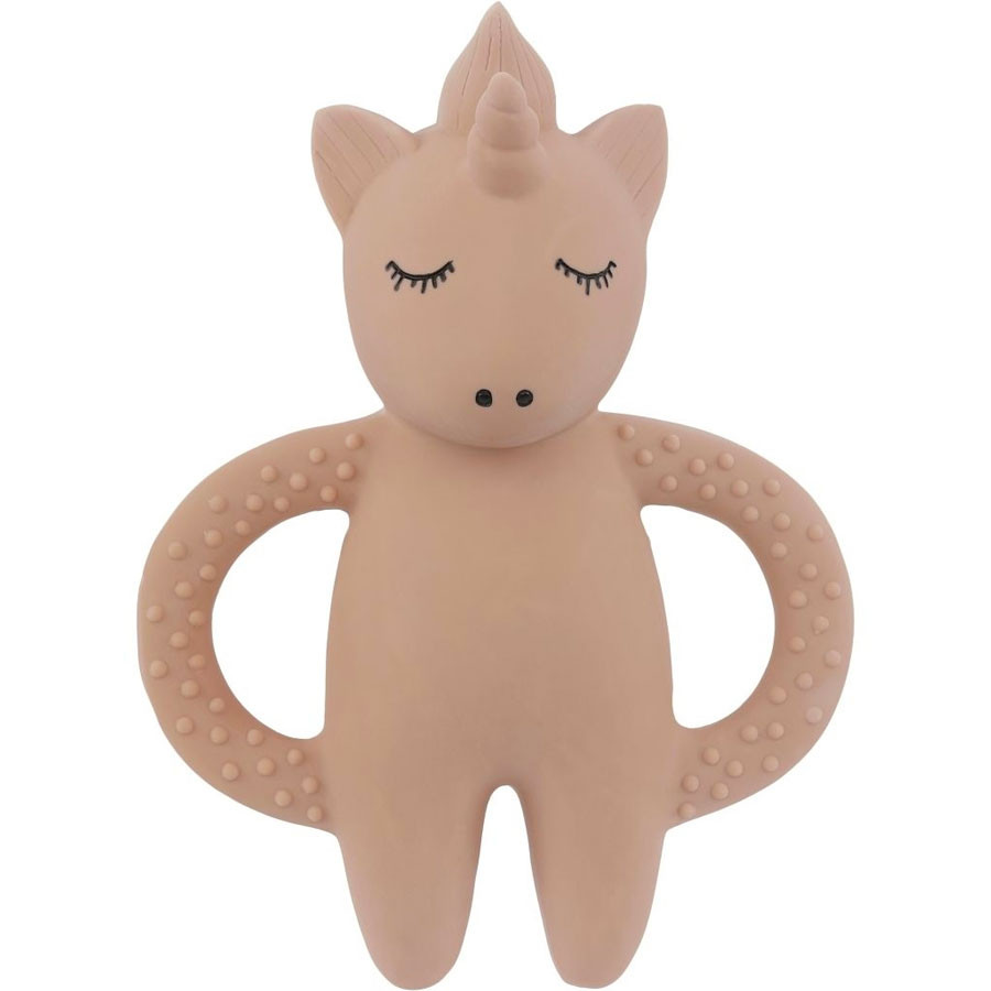 Konges Slojd - Beißring Einhorn - Rosa