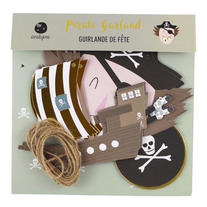 Ava & Yves - Party Garland "Pirate"