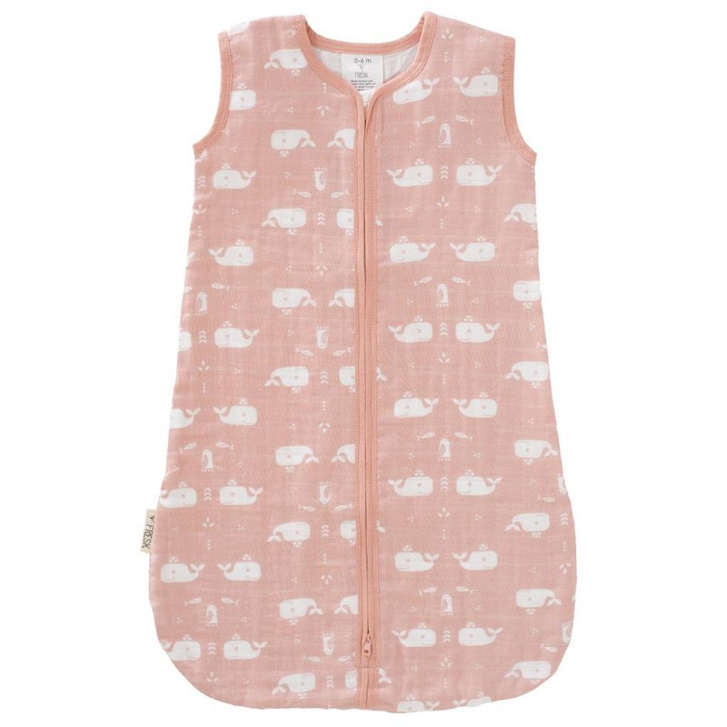 Fresk - Babyschlafsack "Wal" Rosa