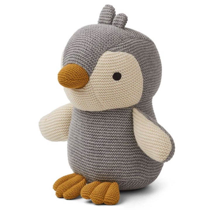 Liewood - Kuscheltier PInguin Pearl Grau 25cm