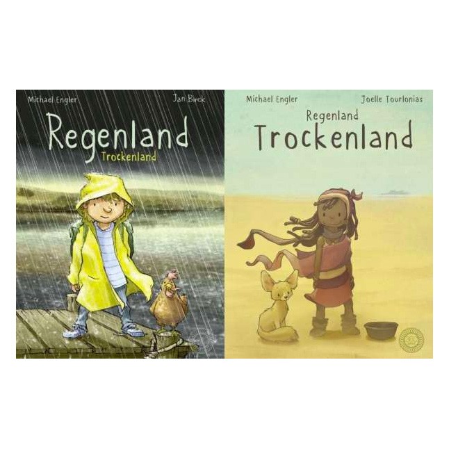 Kinderbuch - Wendebuch Regenland Trockenland