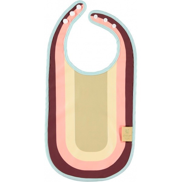 OYOY - Babylätzchen Regenbogen Rosé