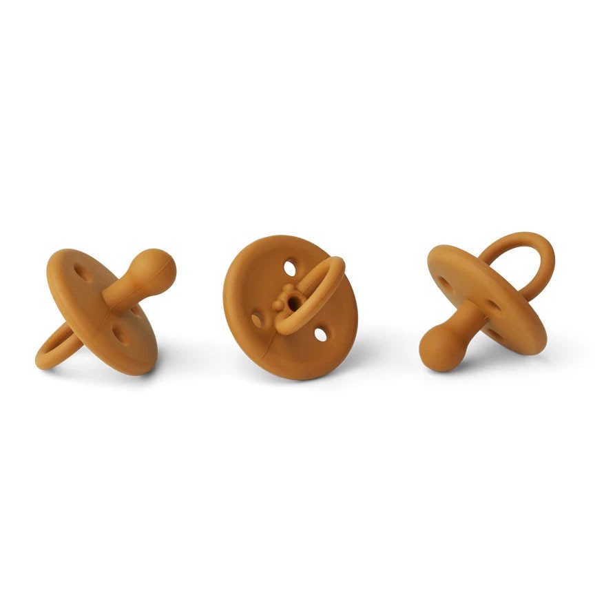 Liewood - Schnuller Paula 3er Set Mustard