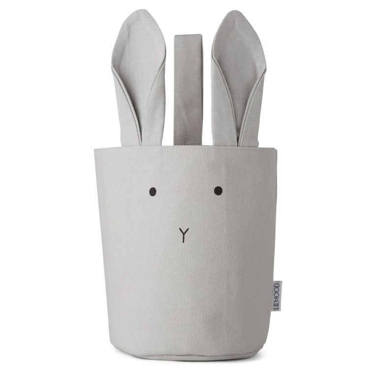 Liewood - Stoff Korb Hase Dumbo Grau