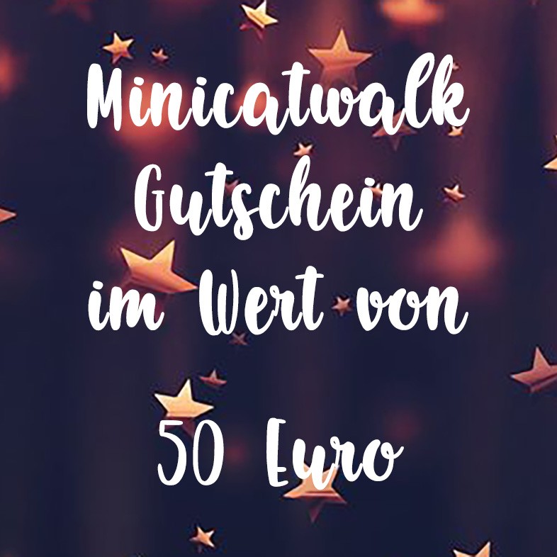 Minicatwalk Online Gutschein 50 Euro