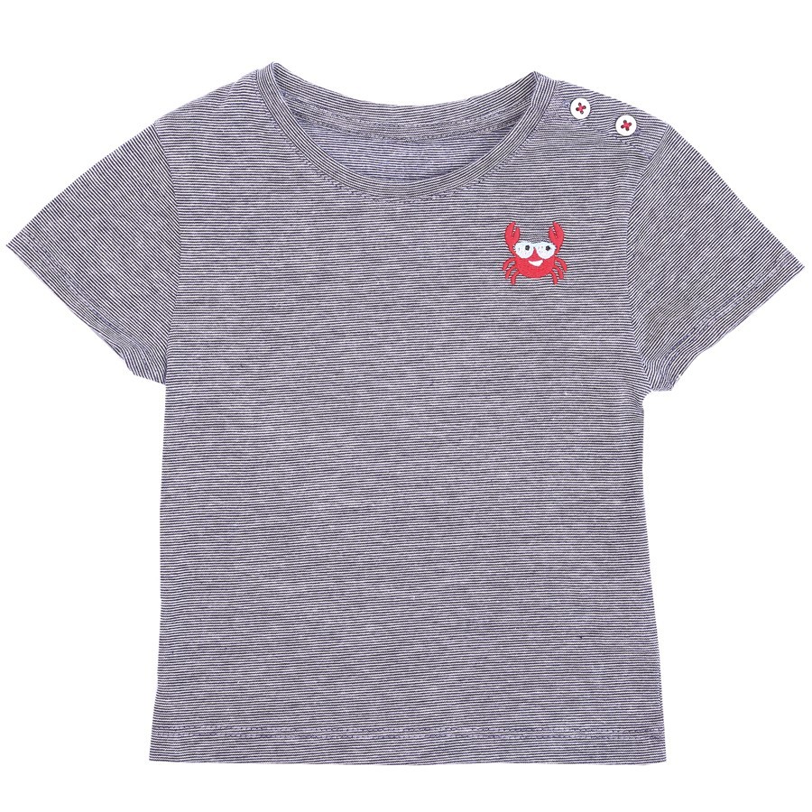 Emile et Ida - Gestreiftes Shirt "Krebs"