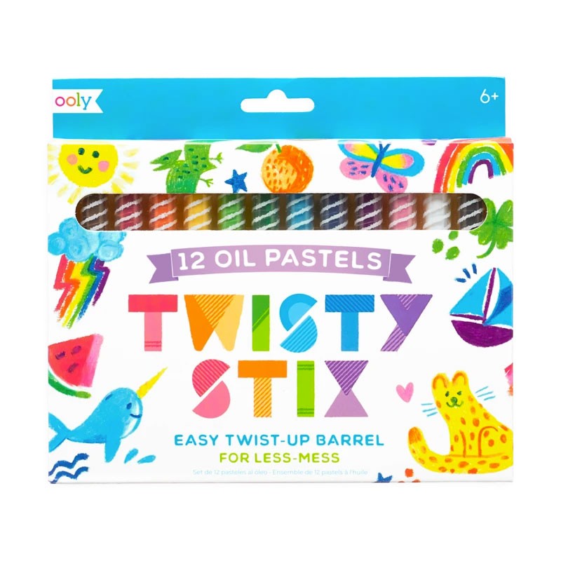 OOLY - 10 Ölpastellkreiden Twisty Stix