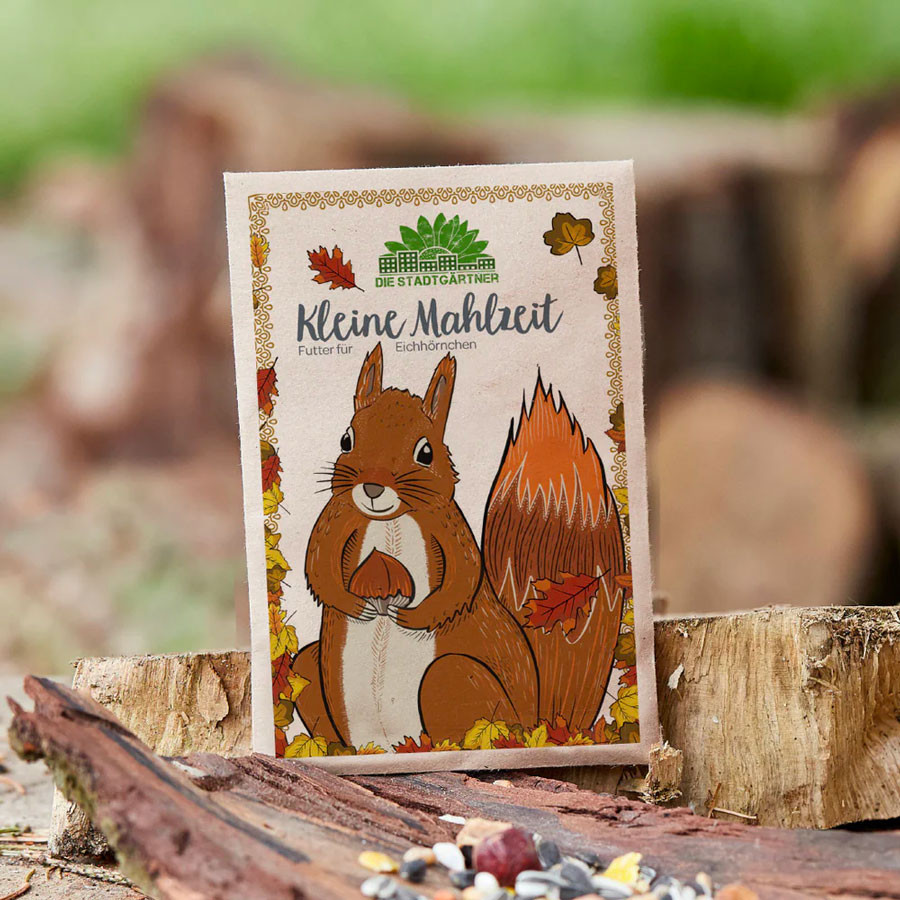 Die Stadtgärtner - Kleine Mahlzeit Eichhörnchen