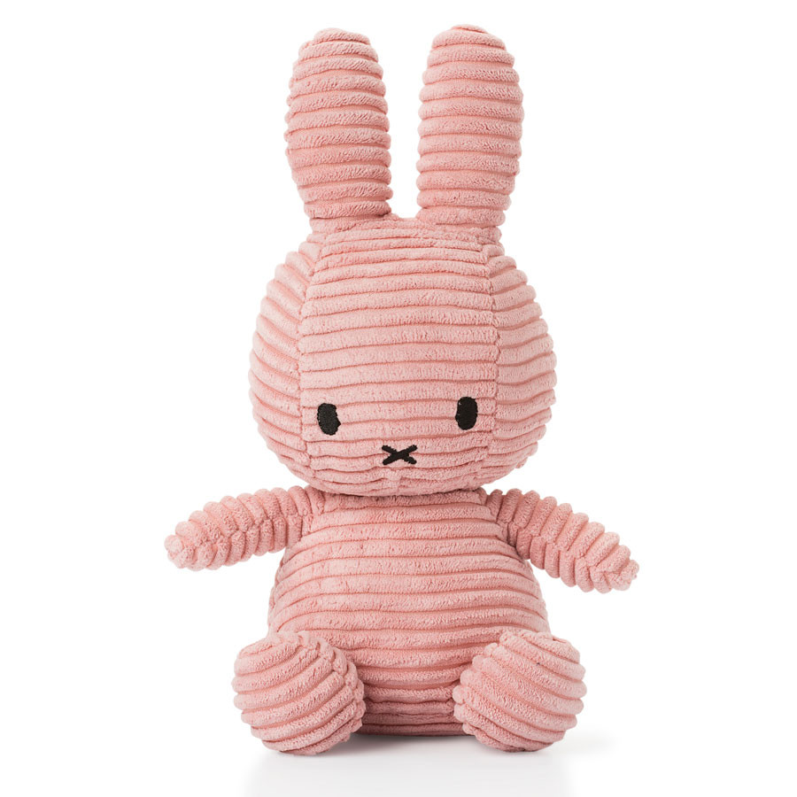 Miffy Collection - Miffy Kuscheltier aus Kord - Rosa