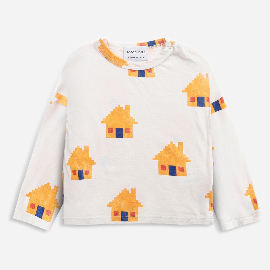 Bobo Choses - Baby Long Sleeve Shirt Brick House