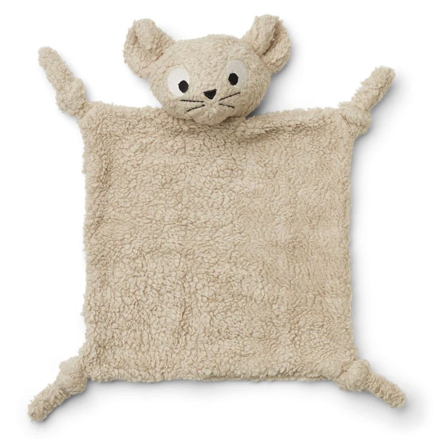 Liewood - Kuscheltuch Lotte Mouse Pale Grey