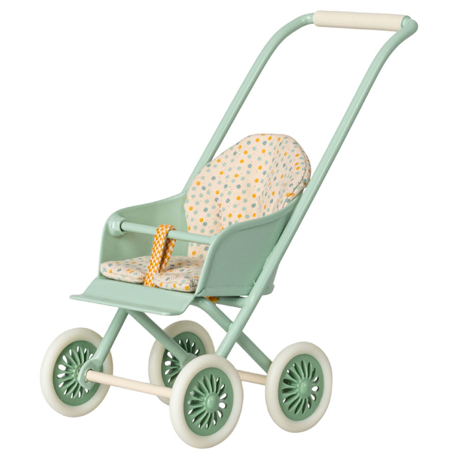 Maileg - Kinderwagen Mikro - Minze