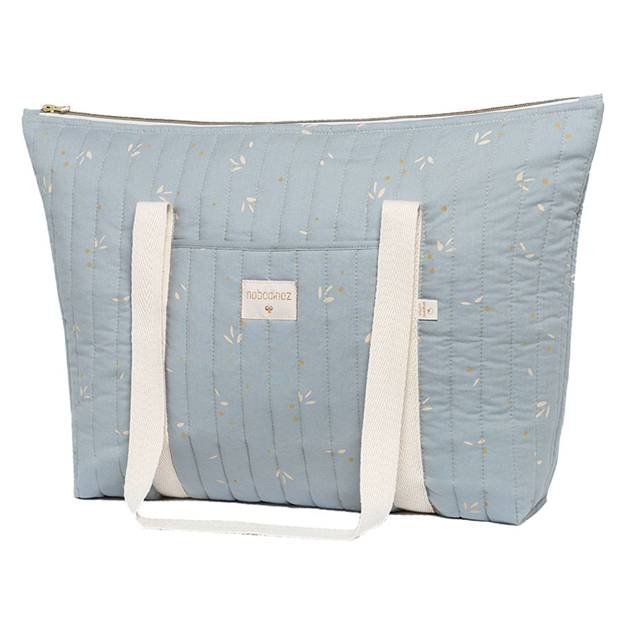 Nobodinoz - Wickeltasche "Paris" Willow Soft Blue