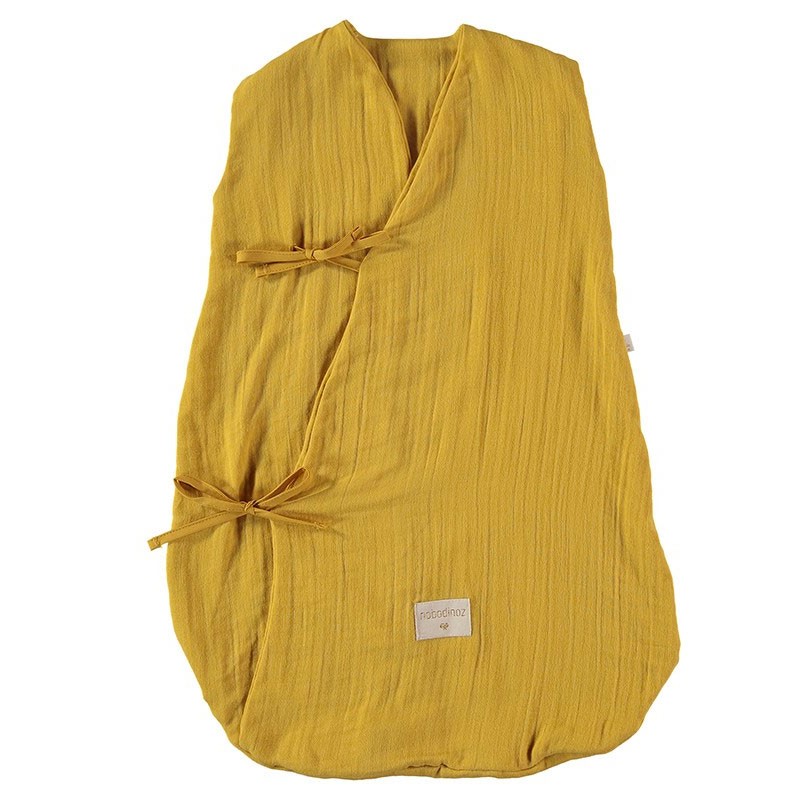 Nobodinoz - Babyschlafsack Dreamy Summer Farniente Yellow