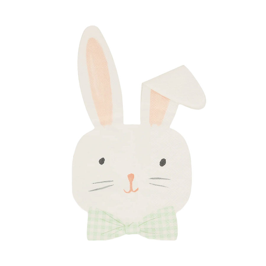 Meri Meri - Servietten Osterhase - 16 Stk