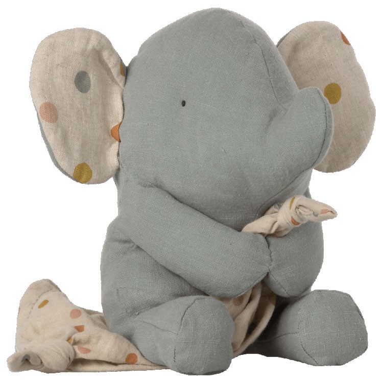 Maileg - Kuscheltier Elefant Lullaby Friends mit Tuch