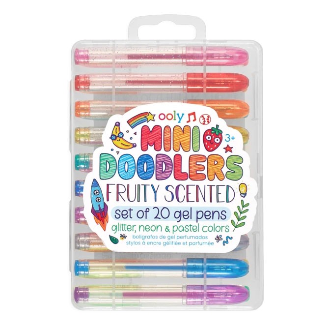 OOLY - 20 Mini Doodlers Gelstifte mit Duft