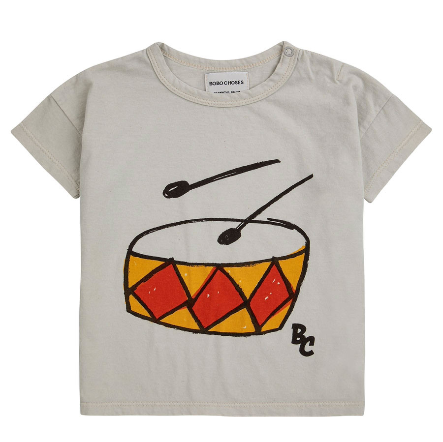 Bobo Choses - Baby T-Shirt "Play the Drum"